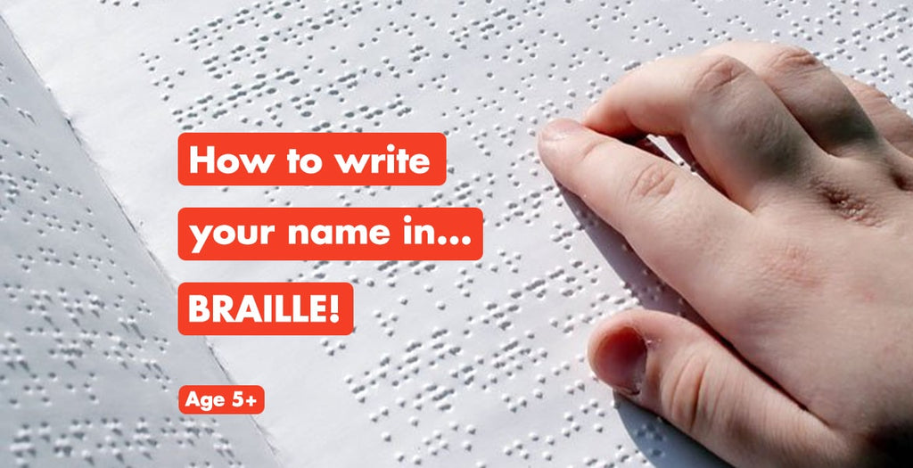 How to Write Your Name in Braille