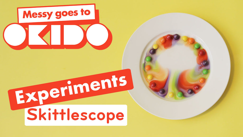 Science For Kids: Make a Skittle Kaleidoscope