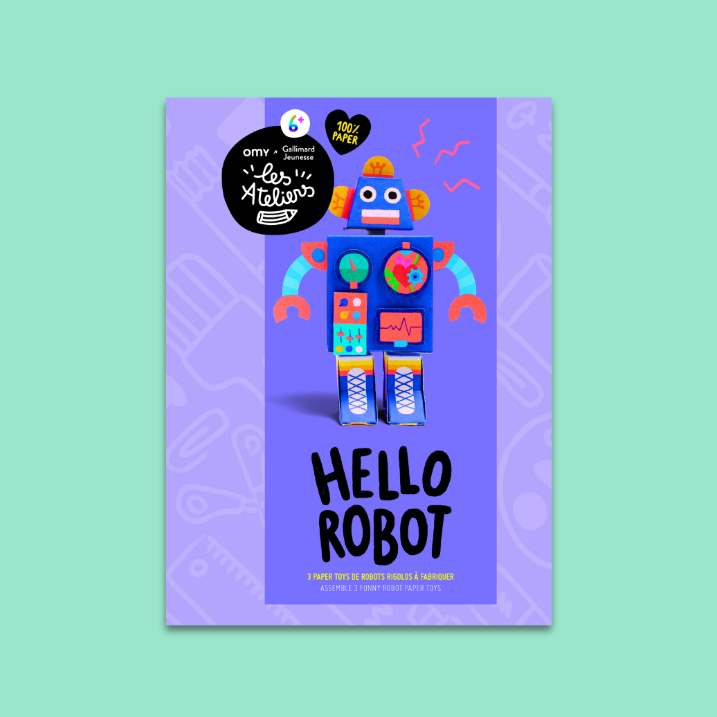 Hello Robot Paper Toy – Okido