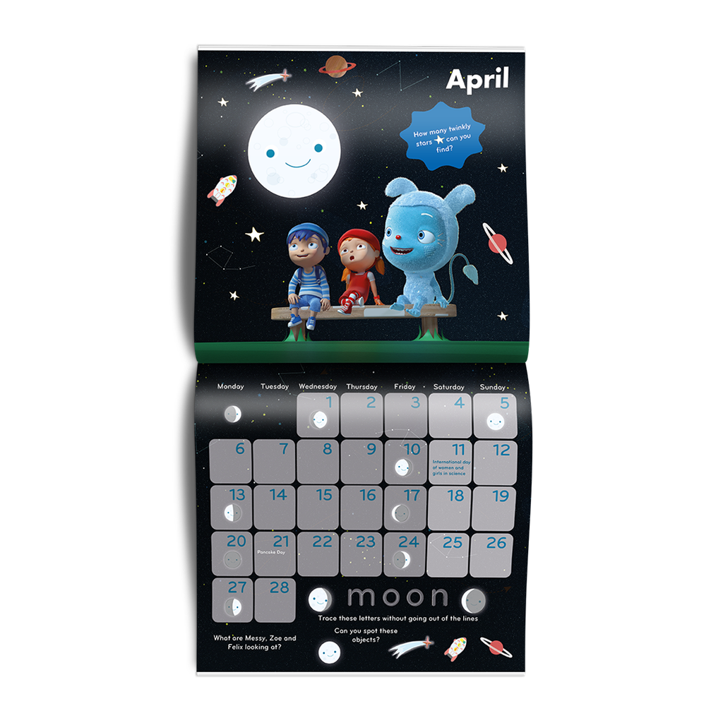 Pre-order: 2025 Activity Calendar - Okido