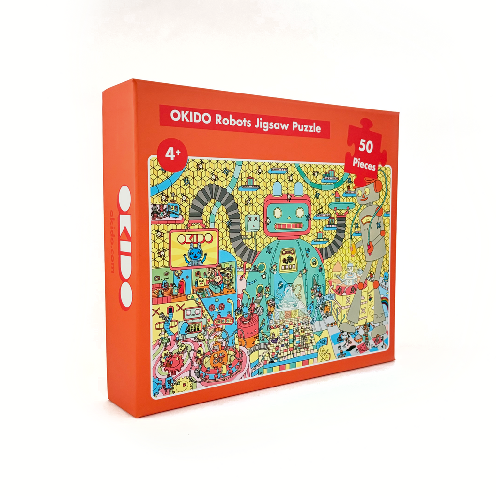 Robots Jigsaw Puzzle - Okido