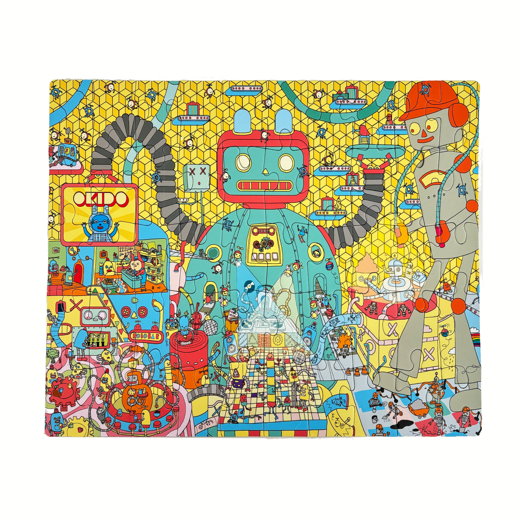 Robots Jigsaw Puzzle - Okido