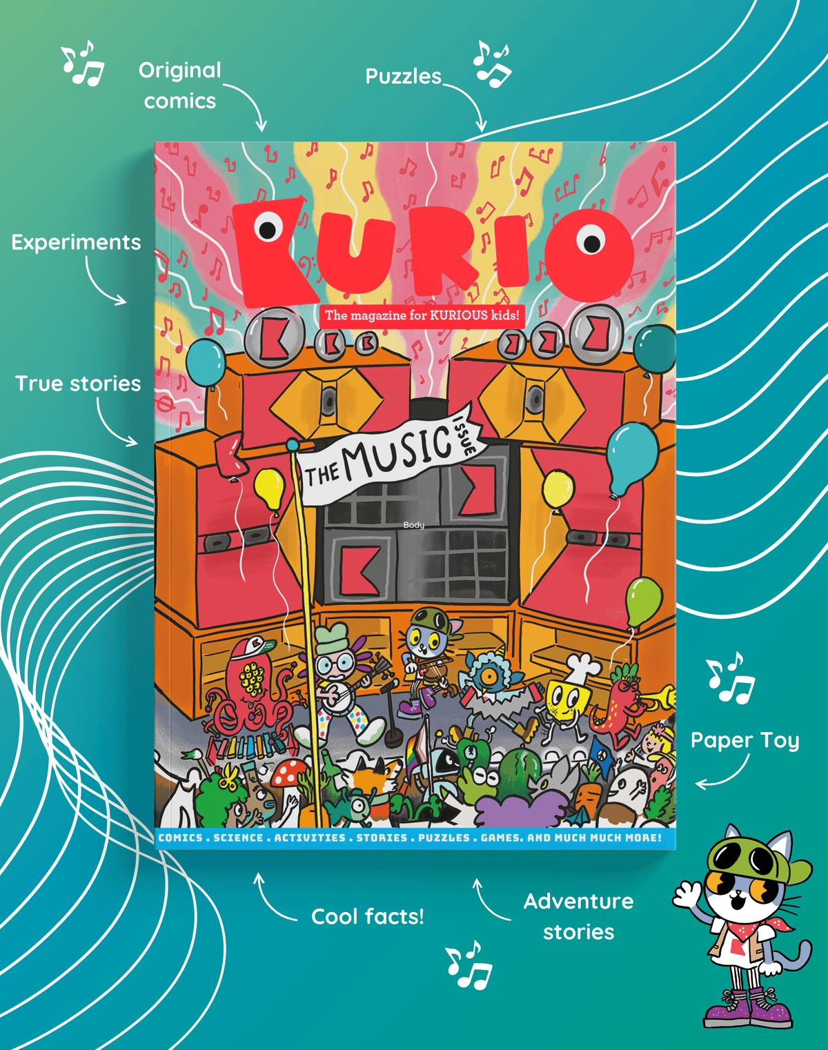 Okido Kurio Magazine Subscription | Ages 8-12 — children's STEAM magazine
