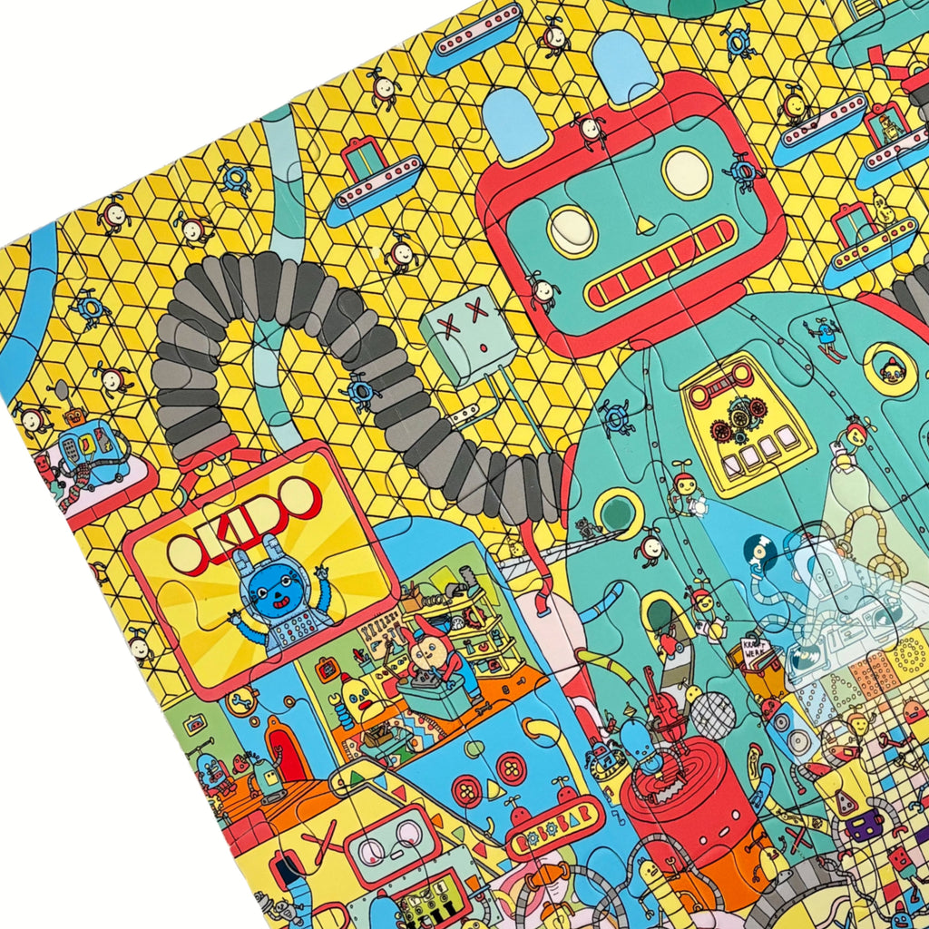 Robots Jigsaw Puzzle - Okido