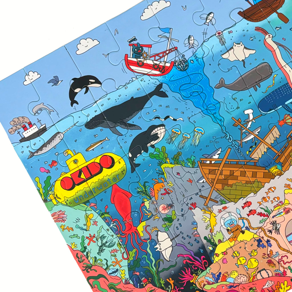 Underwater Jigsaw Puzzle - Okido